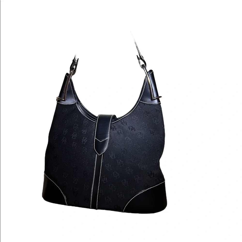 Dooney & Bourke Signature Shoulder Bag black❤️Like New😍😍😍 - Picture 3 of 11